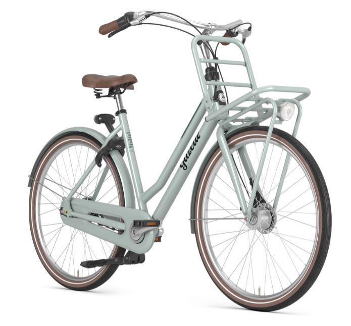 Gazelle Hollandrad Miss Grace light olive